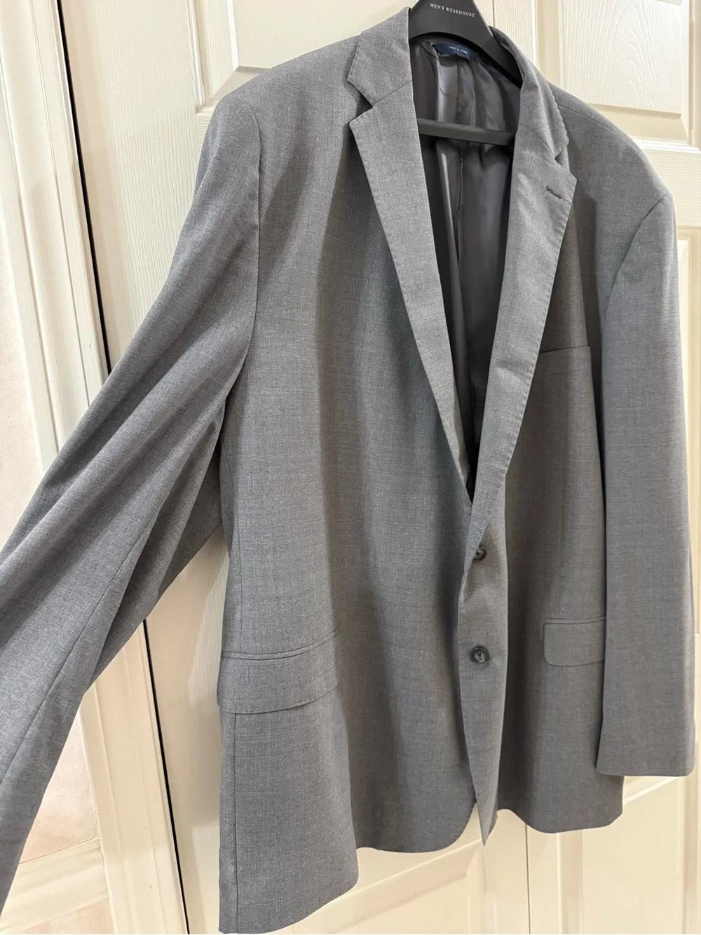 Brooks Brothers Explorer Gray Wool Sport Coat Blazer 52L Vitale Barberis VBC